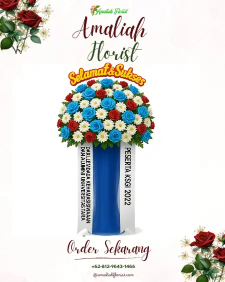Standing Flowers Gedung Garuda Pusdiklat Sawangan Depok